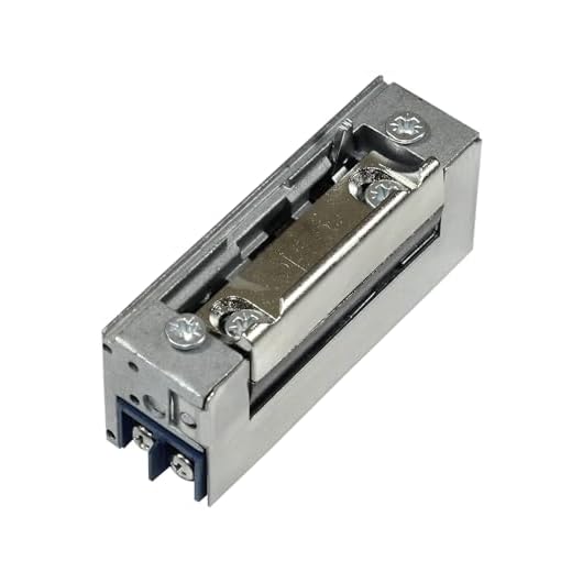 DENI Elektro-Türöffner 20171, mit oder ohne Tagesentriegelung 6-12 V AC/DC, Arbeitstrom, DIN Links/Rechts, incl. SN-TEC Befestigungsschrauben (MIT Tagesentriegelung)