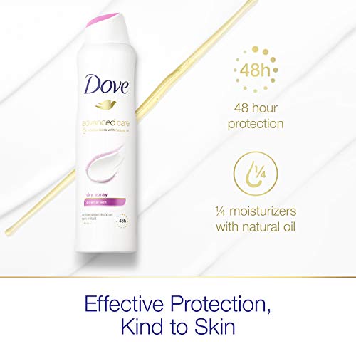 Dove Men + Care Dry Spray Antiperspirant Deodorant Rose Petals 3.8Oz. Provides Up To 48 Hours Of Antiperspirant Protection #TOP1