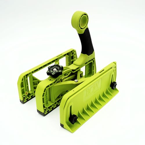 BOW Products Expandable Push Shoe - Table Saw Push Block for Woodworking, Expands from 2” to 6” Wide