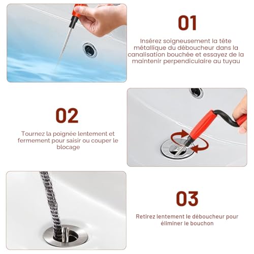 Furet Deboucheur Canalisation, Furet Canalisation 5 m x 6 mm – vue 5