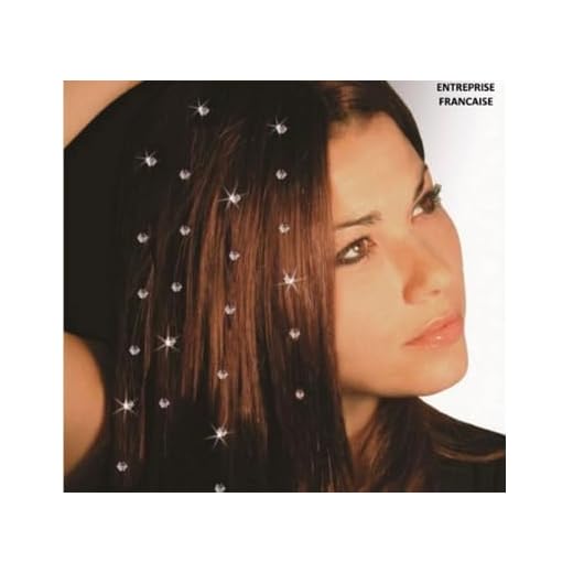 FIL STRASS SEPARES POUR CHEVEUX SUR AMAZON 1 SACHET DE 4 FILS SEPARES ORNES DE STRASS SWAROVSKI CRISTAL TRANSPARENT + 1 PLANCHE DE TATOUAGE OFFERTES. (Offre optionnelle : 2 SACHETS ACHETES = UN 3ème GRATUIT EN PLUS + 2 PLANCHES DE TATOUAGES GRATUITS EN PLUS). BIJOUX FILS STRASS CHEVEUX QUALITE PROFESSIONNELLE COIFFURE - 4 FILS AVEC 6 CRISTAUX PAR FIL.