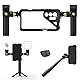 Freewell Genius Rig Cage für Samsung S25 Ultra - Werkzeuglose Einrichtung, Stativ- und Einbeinstativgriffe, Bluetooth-Fernbedienung, flexible Halterungen für professionelles Filmen