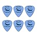 Water Pancake Stingray Funny Humor Novelty Guitar Picks Medium Gauge - Set of 6