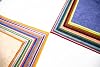 RABOM Merino Wool Blend Felt, 35 Pieces, Assorted Heathered Colors, Made in USA, Crafting and Sewing (6""X6"") #2