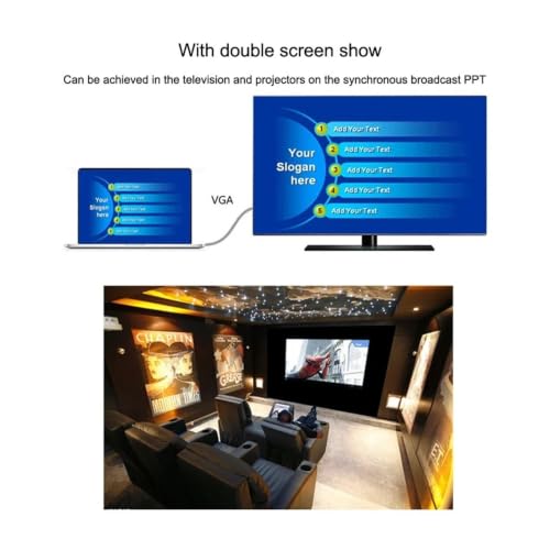 Cable VGA de 3m para conectar el ordenador al proyector del salón 6