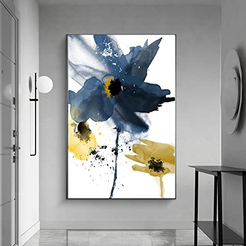 Peinture luxe abstrait américain KEBIA impression sur toile premium