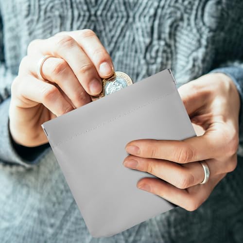Bolsas de cuero para joyas pequeñas que evitan enredos y pérdidas en el bolso diario 5