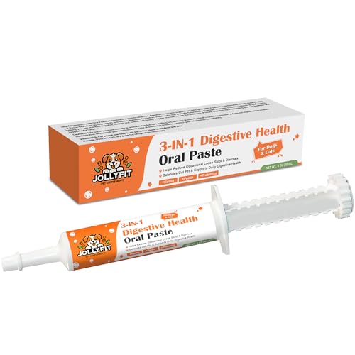 Antidiarrheal for Dogs - Kaolin Pectin Probiotic Paste for Dog, Anti-diarrheal for Cats - Puppy Probiotic Supports Firm Stool, Balances Gut pH, and Promotes Daily Digestive Health - 1 oz