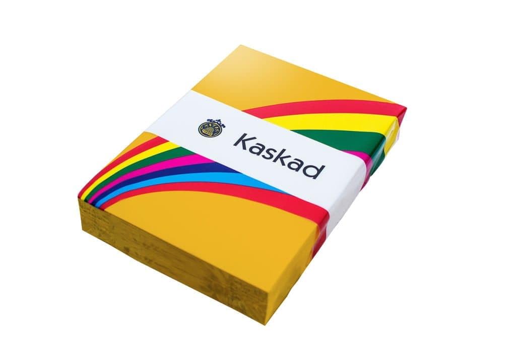 Kaskad Coloured Paper 80gsm, 500 Sheets (Oriole Gold)