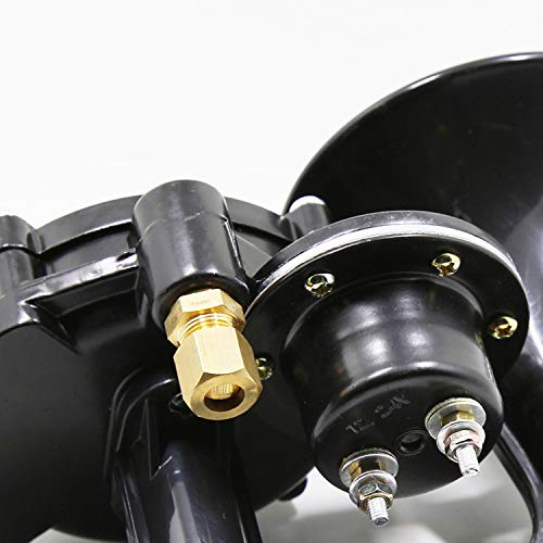 Sangmei 12V/ 24V 120DB Alto-falante alto e único trompete caracol buzina de ar para sirene alto-fala