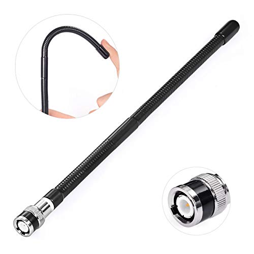Bingfu CB Antenna 27MHz CB Radio Antenna BNC Male Connector Soft Whip CB