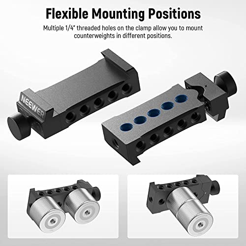 NEEWER Gimbal Counterweights and Clamp Kit - Image 4