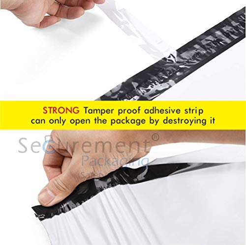 Image of Tamper Proof Courier Polybags with POD pouch (15 x 19 inches) - 100 Packs