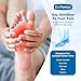 Dr. Plantar Massaging Gel Insoles for Men, Memory Foam, Arch Support & Acupressure Massage, Sizes 8-12, Trim to Fit