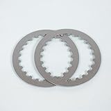 yamaha dt 50 Kit de 2 disques lisses d'embrayage compatible avec moto Yamaha 50 DTMX 1981 à 1986