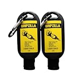 GRIPZILLA Liquid Chalk Kit Gym Chalk for Weight Lifting, Rock Climbing, Pole Grip, Bouldering, Powerlifting, Ball, Gymnastics, Sports, and Workout- Cheer Chalk - Package May Vary (50ml - 2 Pack)
