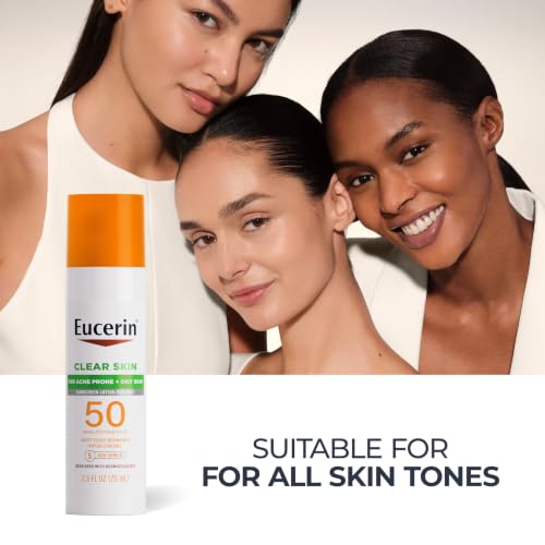 Eucerin Clear Skin Face Sunscreen Lotion, SPF 50, 2.5 FL OZ - image 8