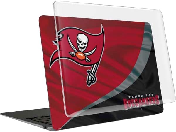 Skinit Laptop Case Plus Skin Compatible with MacBook Air 15in (2023) - Officially Licensed NFL Tampa Bay Buccaneers Design