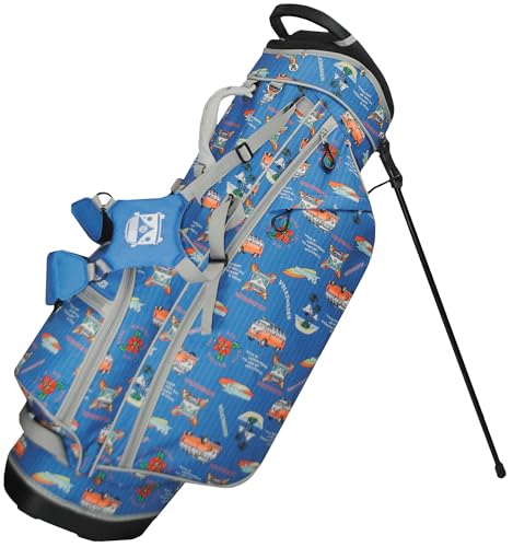 LEZAX VWCB-5402 Volkswagen 9.5 Type Stand Caddy Bag, Blue