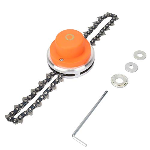 Garden Lawn Mower Chain Trimmer Head Coil for Grass Lawn Mower Gas Petrol