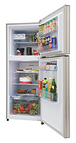 Image of Lloyd 276 L 2 Star Inverter Frost Free Double Door Refrigerator (GLFF282AHGT1PB, Hairline Grey)