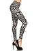 Leggings Depot Ultra Soft Women's Popular BEST Printed Fashion Leggings Group1 (Vampire Skull)