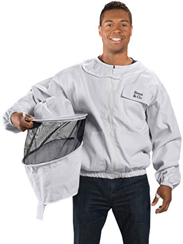 Bees & Co K73 Imkerjacke aus natürlicher Baumwolle mit Rundschleier – Bild 3