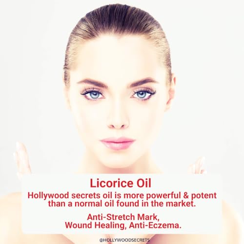 Image of Organic Pure Liquorice Mulethi Licorice Oil Skin Brightening 100 ml
