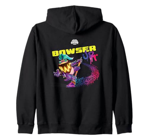 The Super Mario Galaxy Movie Wonder Bowser Jr. Felpa con Cappuccio