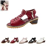 TWWBDJ Libiyi Sandals, Libiyi Peep Toe Cutout Zipper Chunky Heeled Sandals, Women's Peep Toe Hollow