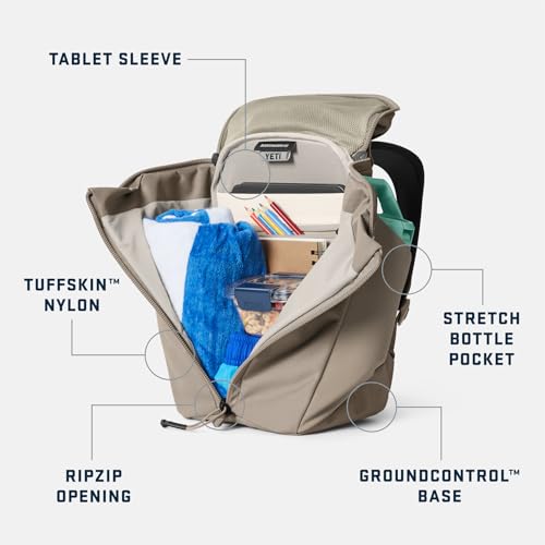 Image of YETI Ranchero Backpack 12L, All-Day Utility Pack, Structured and Durable, Cape Dark Taupe