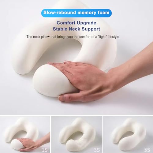 Almohada de espuma viscoelástica para cuello ajustable miniatura 5