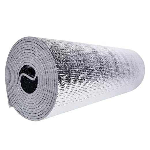 1000sqft (4x250) 1/4 Solid Foam Core Vapor Barrier Double Sided (not cheap bubble)