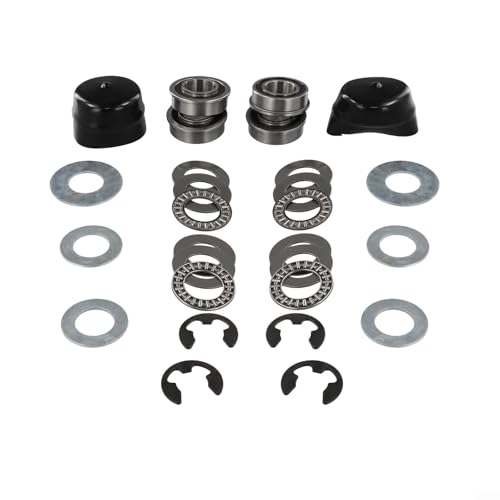 Front Wheel Bushing Bearing Kit Designed for Riding Lawn Mower Compatibility with 9040H 532009040 532124959 M123811