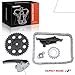 A-Premium Engine Timing Chain Kit W/Tensioner & Sprocket & Guide [OHV, V6 4.0L] Compatible with ford Aerostar 1995-1997, Explorer Ranger 1995-2000 & Mazda B4000 97-00