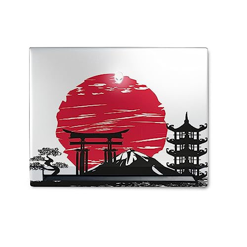 Image of MightySkins Skin Compatible with Alienware M18 R1 (2023) Full Wrap Kit - Japanese Style | Protective, Durable, and Unique Vinyl Decal wrap Cover | Easy to Apply & Change Styles | Made in The USA