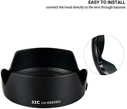 Tulip Flower Lens Hood for Canon RF 50mm f/1.8 STM on EOS R6 R5 RP R Camera, Reversible Lens Shade Replace Canon ES-65B Lens Hood, Compatible with 43mm Filters and 43mm Lens Cap