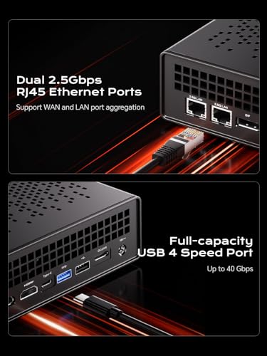 Image of MINISFORUM MS-A1 Mini Workstation Mini Barebone Pc, DDR5 /4xM.2 NVMe SSD, Dual 2.5G RJ45 Mini PC,HDMI /DP /Type-C,4xUSB Ports,Supports AMD AM5 CPU,WiFi 6E&BT5.2 Mini Computer(NO CPU /NO RAM /NO SSD /NO OS)