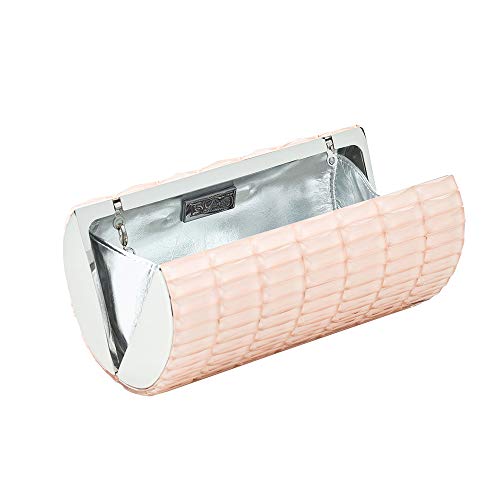 Bolsa Clutch Maxi Cristais Baguete (Off)