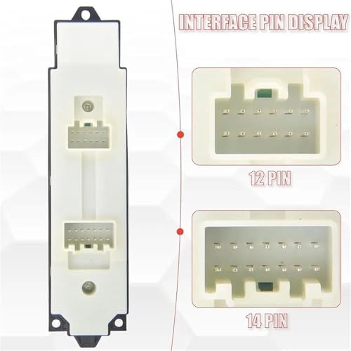 Commande lève-vitre Mazda 3 bouton fluide OEM BBM2-66-350B - 4
