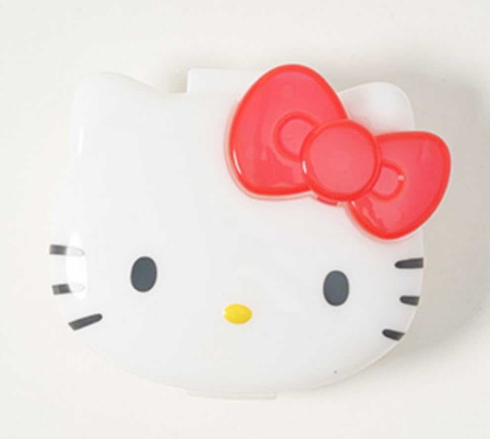 Hello Kitty's Face Pill Box - Medication Organizer - Portable