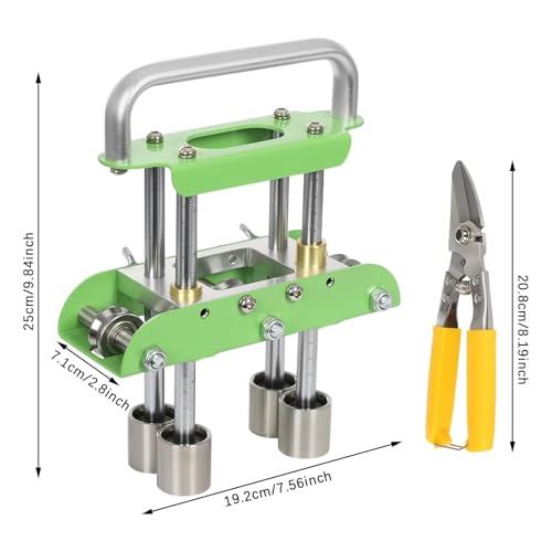 Herramienta para Doblar Metal, dobladora Manual en Forma de V, Rodillo de Borde para la fabricación de láminas metálicas de techado.