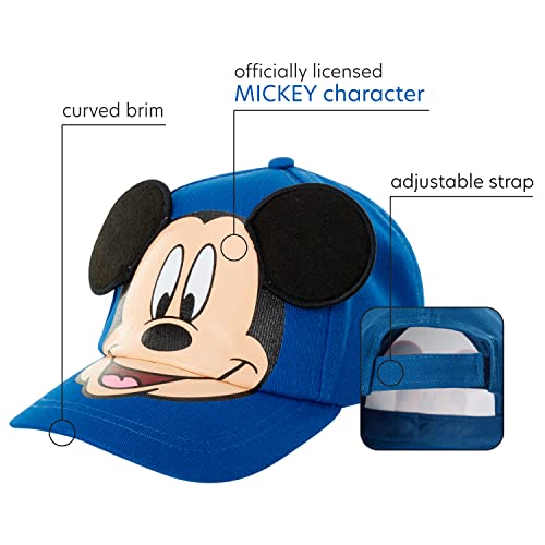 Image of Disney Little Boys' Mickey Mouse Cotton Baseball Cap