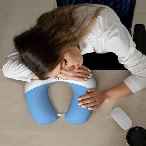 Almohada de poliéster para cuello tamaño único negra miniatura 7