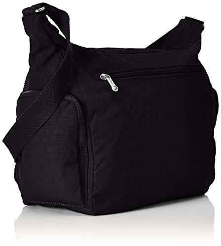 Kipling Gabbie - Borse a tracolla Donna, Nero (True Black)