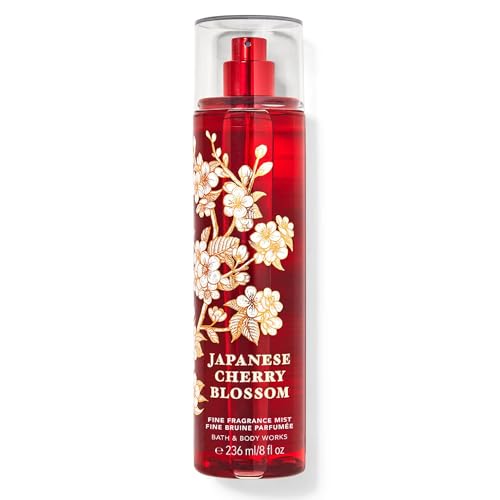 Japanese Cherry Blossom Fine Fragrance Mist - 8 fl oz (236 mL) | Classic Floral Scent with Asian Pear & Sandalwood | Long-Lasting Body Spray for Women