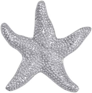 STARFISH NAPKIN WEIGHT | SILVER | BRILLANTE | GIFTS | NAPKIN WEIGHTS | RECYCLED SANDCAST ALUMINUM | HANDMADE IN MEXICO