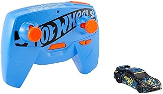 Hot Wheels GWB72 - R/C 2017 Nissan GT-R (R35) MATTEL, 1 64, remote control car, racing car for playing on tracks or off the slopes, toy car racing track for ages 5 and up