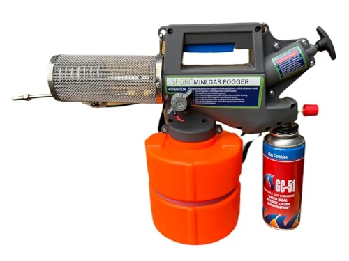 Image of SHoRI Combo Pack of Fogging Machine with 4 Gas Can and 1 Litre Chemical