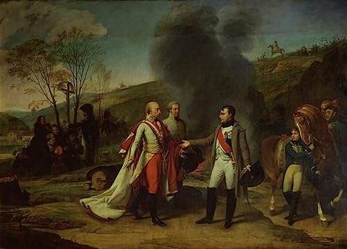 Lienzo decorativo para pared de la batalla de Austerlitz para vestir paredes vacías